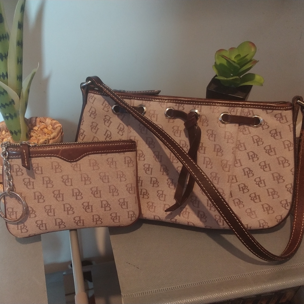Dooney & Bourke Mini bag & matching wallet set